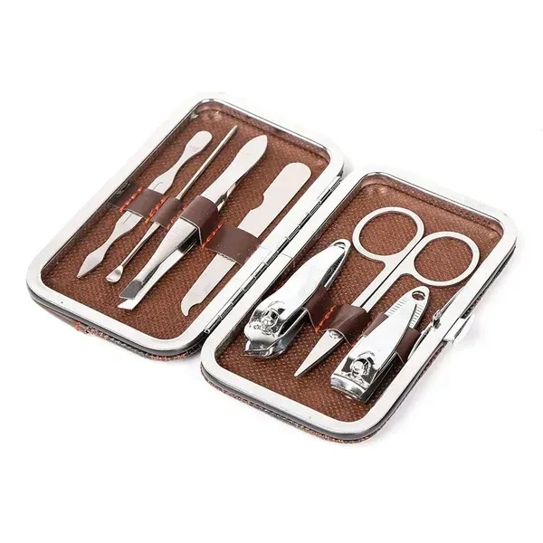 7IN1 MANICURE SET, 7-in-1 Pedicure & Manicure Tools Kit for Women – Nail Clipper Set with Grooming Essentials(2608)