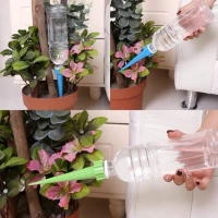 10PCS WATER IRIGATION Plant Watering Spikes self Watering Spikes Water dripper for Plants, Adjustable Plant Watering Devices with Slow Release Control Valve Switch (1837)