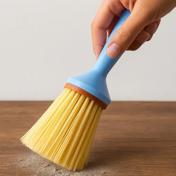 PLASTIC CLEANING BRUSH, Multi-Purpose Short Handle Cleaning Brush | Durable Plastic Scrub Brush for Kitchen, Sink, Bathroom & Household Cleaning(2382)