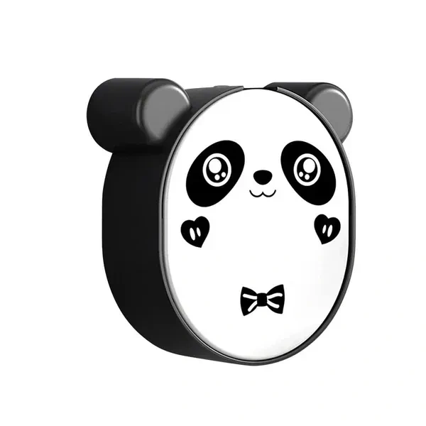 PANDA SOAP BOX, Plastic Cute Panda Soap Box – Wall Mounted Flip-Top Drain Soap Case | No Drilling, Waterproof Bathroom Storage Box for Soap, Towels & More    (2360)     