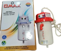 OMAX Instant Water Geyser | 1 Litre Portable Electric Water Heater for Kitchen & Bathroom | Mini Instant Geyser with Energy-Saving Features(2554)