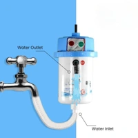 OMAX Instant Water Geyser | 1 Litre Portable Electric Water Heater for Kitchen & Bathroom | Mini Instant Geyser with Energy-Saving Features(2554)