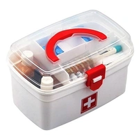 3COM MEDICAL BOX, 3COM MEDICAL Empty Storage Box – Durable Organizer for Medical Supplies(2435)