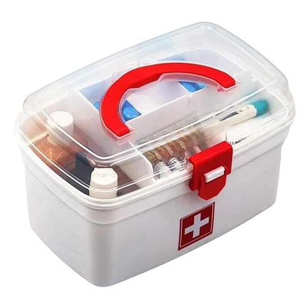3COM MEDICAL BOX, 3COM MEDICAL Empty Storage Box – Durable Organizer for Medical Supplies(2435)