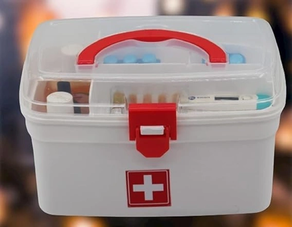 3COM MEDICAL BOX, 3COM MEDICAL Empty Storage Box – Durable Organizer for Medical Supplies(2435)