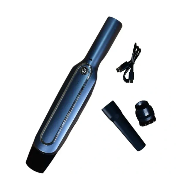 WIRELESS CAR VACCUME, Portable Wireless Handheld Vacuum Cleaner – USB Rechargeable, High Power Suction for Home & Car(2618)