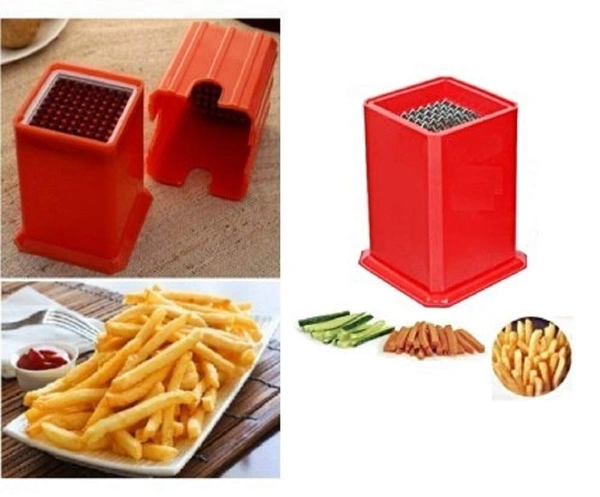 FRENCH FRIES CUTTER, Potato Chipser French Fries, Potato Finger Chips Cutter(2064)