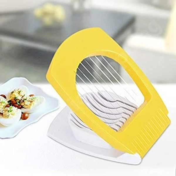EGG CUTTER PACK, Stainless Steel Egg Cutter Slicer – Multipurpose Boiled Egg Slicer Tool(356)