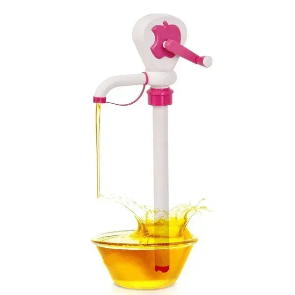 OIL PUMP BIG, Premium Oil Pump , Kitchen Oil Pump ,Manual Hand Oil Pump,  Premium Manual Hand Oil Pump for Kitchen Use   (169) - Pink