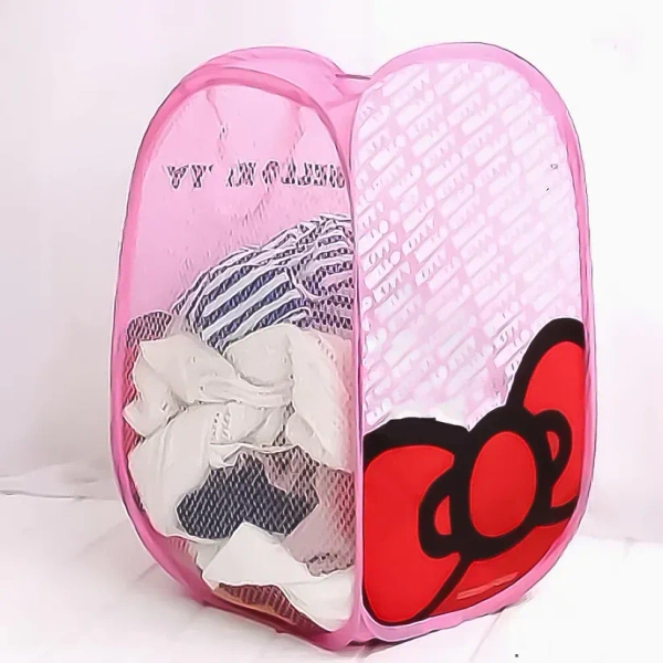 PRINTED LAUNDRY BAG, Print Waterproof Canvas Laundry Bag (2118)