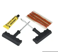 TYRE REPAIR KIT, Tubeless Tyre Puncture Repair Kit – Heavy Duty Emergency Tyre Patch Kit for Car & Bike(173)