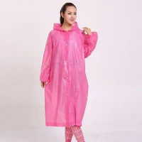 PEVA PONCHO RAINCOAT,  Eco-Friendly, Reusable, and Stylish Rain Protection for All Outdoor Activities  (2249)                