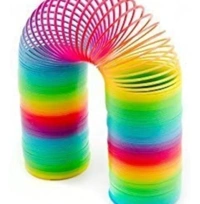 B-15 RAINBOW RING, Big Size 15cm Original Rainbow Spring Fun Activity Stress Relief Toy For Kids Adults Of All Age Group, For Birthdays, Compact And Portable Easy To Carry  (2324)      