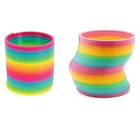 B-15 RAINBOW RING, Big Size 15cm Original Rainbow Spring Fun Activity Stress Relief Toy For Kids Adults Of All Age Group, For Birthdays, Compact And Portable Easy To Carry  (2324)      