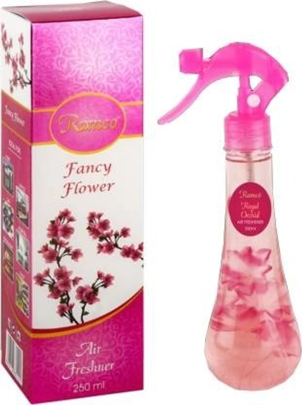 RAMCO AIR FRESHENER 250 ml, Ramco Fancy Bottle Air Freshener with Beautiful Shape Bottle - Mix Fragrant (2270) - Mix Fragrant
