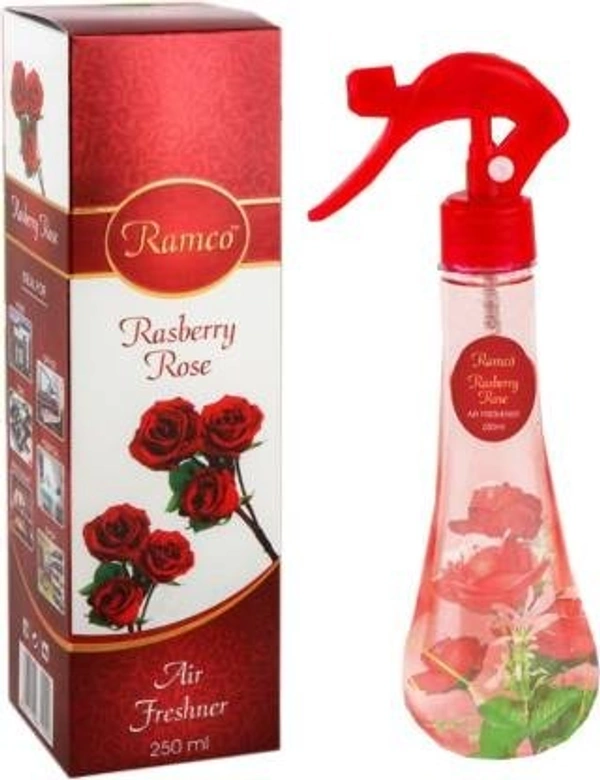 RAMCO AIR FRESHENER 250 ml, Ramco Fancy Bottle Air Freshener with Beautiful Shape Bottle - Mix Fragrant (2270) - Mix Fragrant