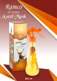RAMCO AIR FRESHENER 250 ml, Ramco Fancy Bottle Air Freshener with Beautiful Shape Bottle - Mix Fragrant (2270) - Mix Fragrant