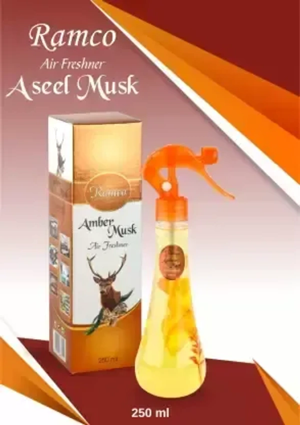 RAMCO AIR FRESHENER 250 ml, Ramco Fancy Bottle Air Freshener with Beautiful Shape Bottle - Mix Fragrant (2270) - Mix Fragrant
