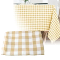 TABLE CLOTH 160X160 CM, Reusable Table Cloth 160x160 cm – Waterproof & Stain-Resistant Dining Cover(2155)