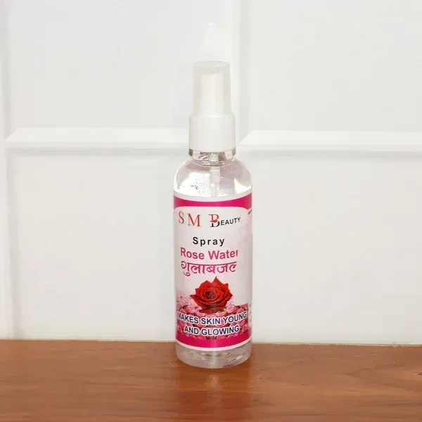 ROSE WATER SPRAY, Pure Rose Water Spray for Face & Skin | Natural Hydrating Toner & Refreshing Mist for Glowing Skin – 100ml(2675)