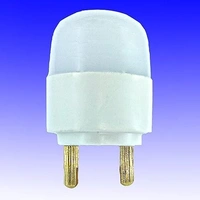 CAPSULE NIGHT LAMP, Capsule-Shaped Round Night Lamp with 2-Pin Plug – Soft LED Night Light for Home & Bedroom(2605)