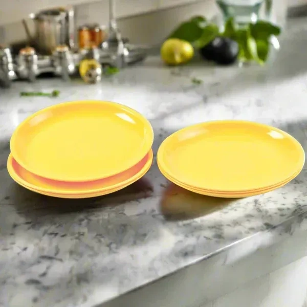 6PCS MINI SOUP DISH, Round Shaped Mini Soup Plates / Dishes,  Round Shaped Small Plates for Appetizers, Soups, and Sauces (2230) - Pack of 6