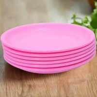 6PCS MINI SOUP DISH, Round Shaped Mini Soup Plates / Dishes,  Round Shaped Small Plates for Appetizers, Soups, and Sauces (2230) - Pack of 6