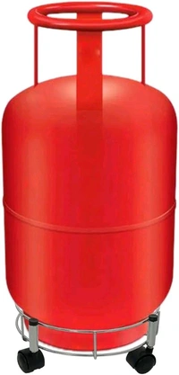 GAS TROLLY STEEL,  Gas Trolley Steel – Heavy-Duty Movable Stand for Gas Cylinders (851)