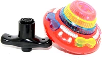 PEG TOP TOY FLASHING TOP TOY pinning Top Toy with LED Spinner Flashing Lights and Music Spinning for Kids  (985)