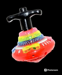 PEG TOP TOY FLASHING TOP TOY pinning Top Toy with LED Spinner Flashing Lights and Music Spinning for Kids  (985)