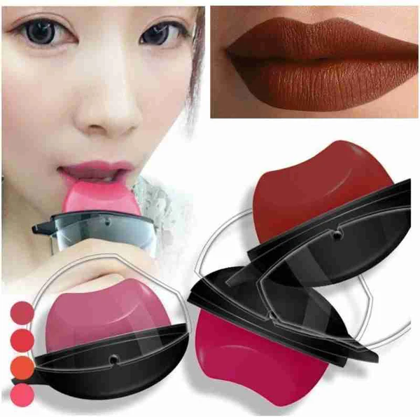 APPLE SHAPE LIPSTICK RED COLOUR  - Red