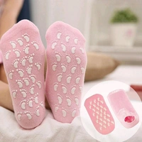 SPA GEL SOCKS Silicon Socks Heel for Crack Spa Gel Socks for Women and Men  (1525)