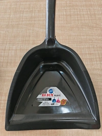 SUPDI DUSTPAN BLACK Heavy Duty Plastic Dust Pan, 12-Inch (646) - Black