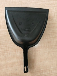 SUPDI DUSTPAN BLACK Heavy Duty Plastic Dust Pan, 12-Inch (646) - Black