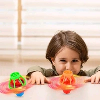SMALL TOP TOY Top Toy With Lighting, Small Top Toy with Lighting – Spinning Fun with LED Lights (1631)