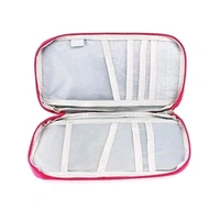 PASSPORT WALLET ORGANIZER Passport Pouch Wallet Organizer Travelling Bags (1630)