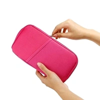 PASSPORT WALLET ORGANIZER Passport Pouch Wallet Organizer Travelling Bags (1630)