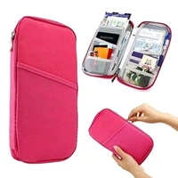 PASSPORT WALLET ORGANIZER Passport Pouch Wallet Organizer Travelling Bags (1630)