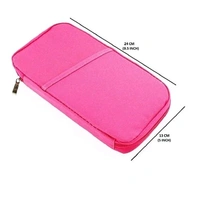 PASSPORT WALLET ORGANIZER Passport Pouch Wallet Organizer Travelling Bags (1630)