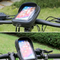 Waterproof BIKE holder,  Waterproof Bike Holder – Secure & All-Weather Phone Mount (1707) - Black