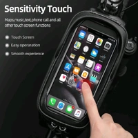 Waterproof BIKE holder,  Waterproof Bike Holder – Secure & All-Weather Phone Mount (1707) - Black
