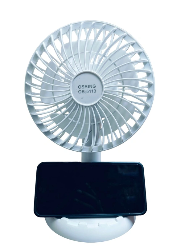 ROTED FAN Mini USB Rechargeable Rotating Cool Fan Osring 5113F (1734)