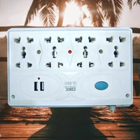 2USB SOCKET EXTENSION BOARD 2 USB 8 Plug Extension Board. Designed for efficiency, safety, and convenience, its the perfect solution for your home, office, or workspace. (1703)