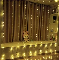 10*10 Waterfall Curtain Warm White (64)