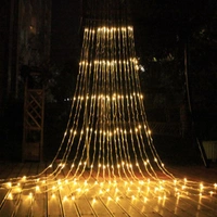 10*10 Waterfall Curtain Warm White (64)