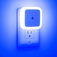 AUTOMATIC SENSOR LIGHT  Smart Night Lamp with Automatic Sensor Smart Led Night Lamp Ideal for Bedroom and Livingroom Decor Random Color(1821)