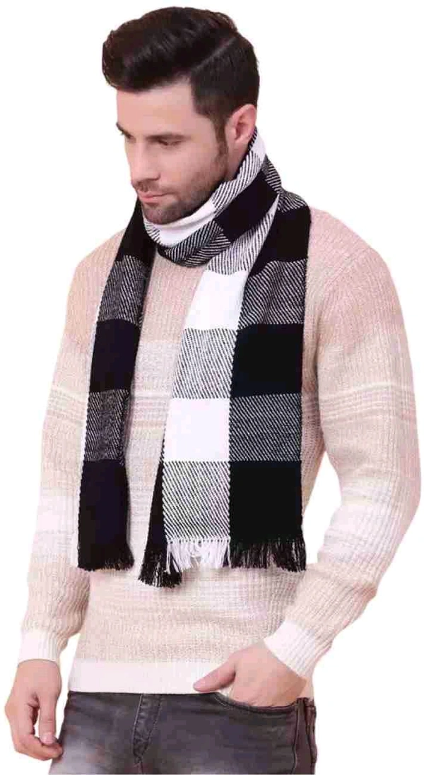 Maffler CREATURE Warm Winter Wear Acrylic Woolen Muffler/Scarf For Men & Women Warm lightweight Scarf (1872)