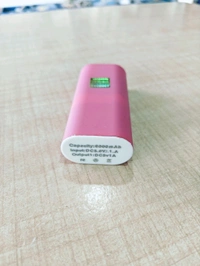 6000 MAh Power Bank 6000 mAh Portable Power Bank  Compact, Fast-Charging Backup Power (1750A)