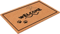 YELLO FLOOR MAT COIR FIBER FLOOR MAT MIX DESIGN AND NAME (2081)