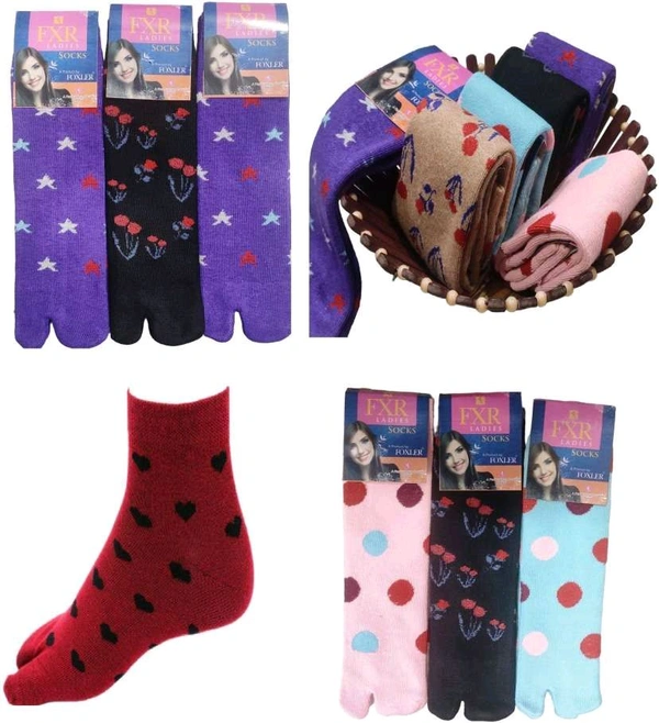 4PCs SOCKS WOMEN & GRILS (663)